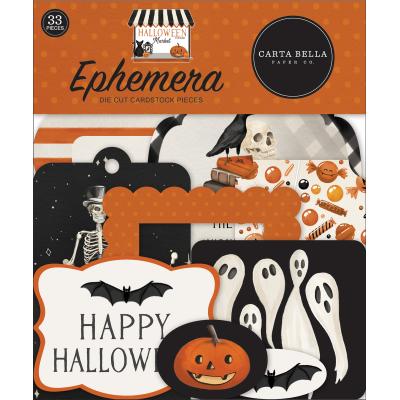 Carta Bella Halloween Market Die Cuts - Ephemera